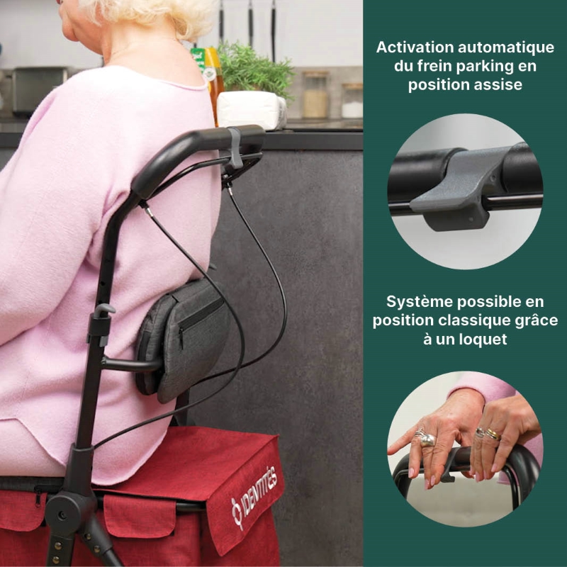 REST N ROLL shopping trolley