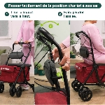 REST N ROLL shopping trolley