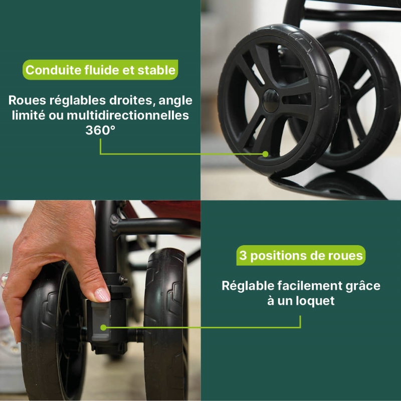 REST N ROLL shopping trolley