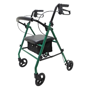 Rollator 4 roues acier