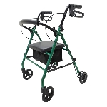 Rollator 4 roues Acier