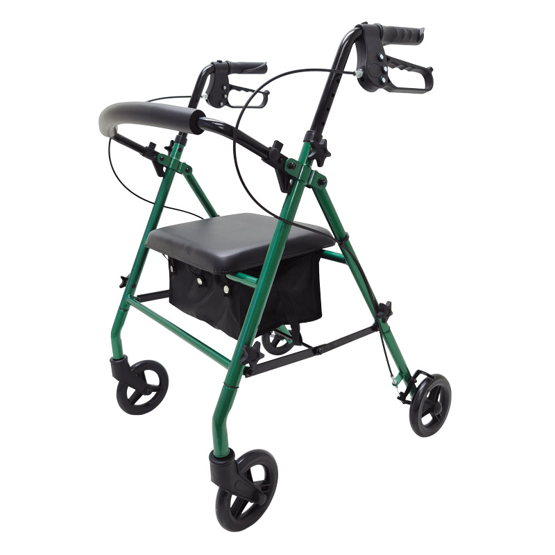Rollator 4 roues Acier