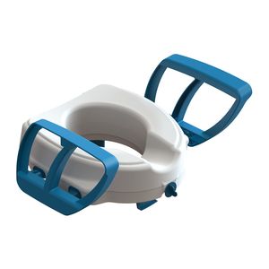 CAPRI raised toilet seat with armrests