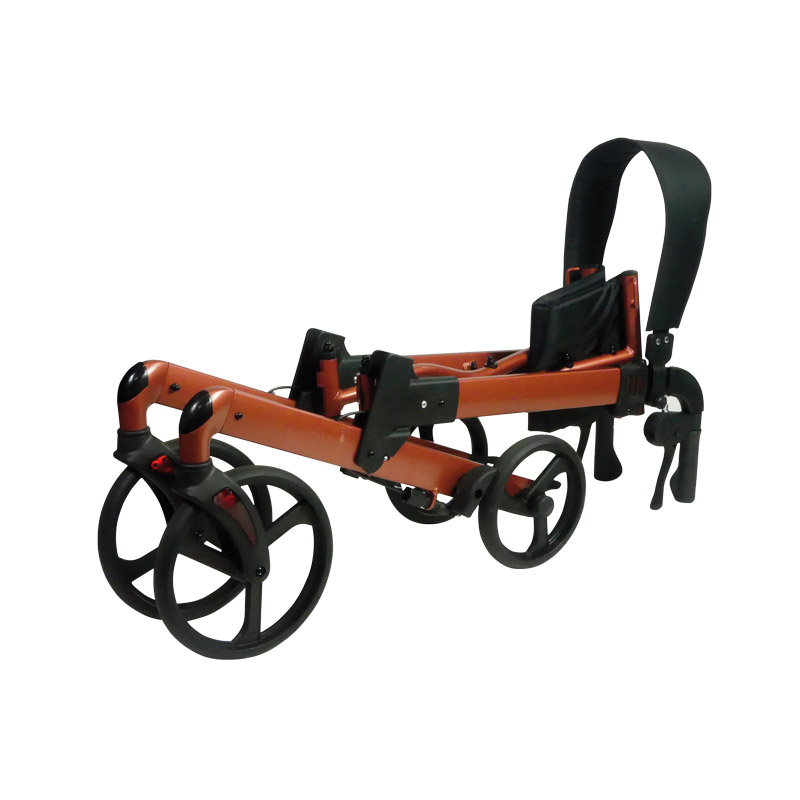Rollator-4-roues-NEO-FOLD-plie-terracota-826316TERRL