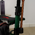 Rollator Neo Fold 4 roues avec un accroche canne intégrée