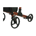 Rollator Neo Fold avec 4 large roues en TPR idéal pour l'extérieur
