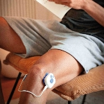 Electrodes taille S carré pour l'appareil d'électrostimulation BLUESTENS CLASSIC 2