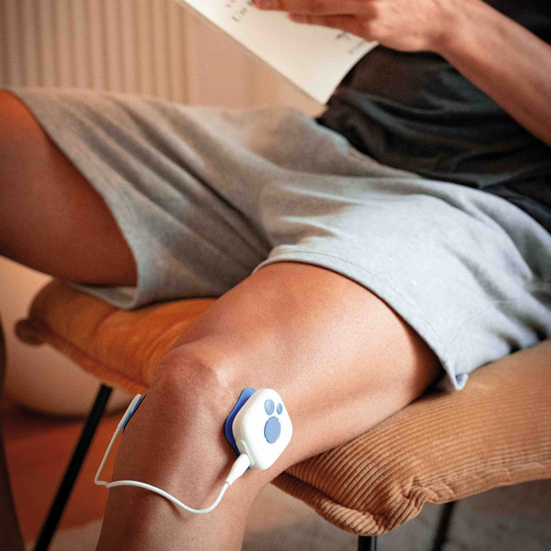 Electrodes taille S carré pour l'appareil d'électrostimulation BLUESTENS CLASSIC 2