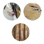 Canne de marche pliante en aluminium avec défaut