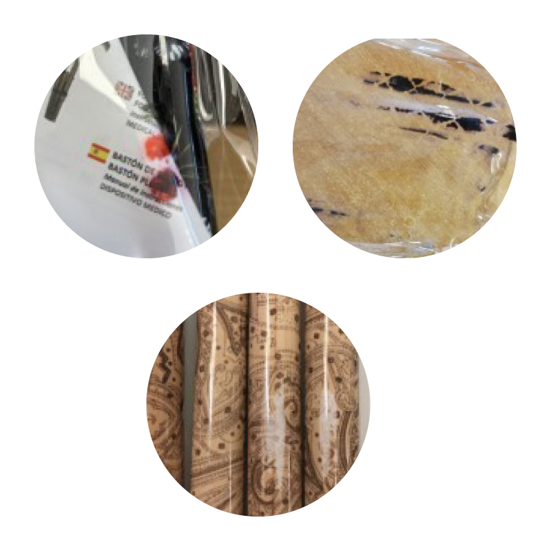 Canne de marche pliante en aluminium avec défaut