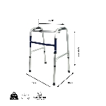 dimensions cadre de marche pliant sans roues