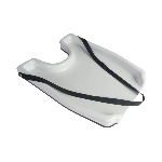 Plateau lave-tête pour fauteuil, vue de dessous - réf. 812055