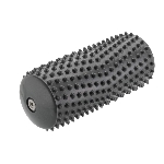 Rouleau de massage et de réflexologie avec picots souples - réf. 842021