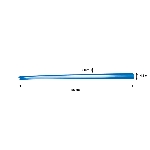 dimensions chausse pied long