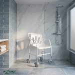 Chaise de douche mobile Nomad