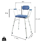Dimensions chaise de confort haute