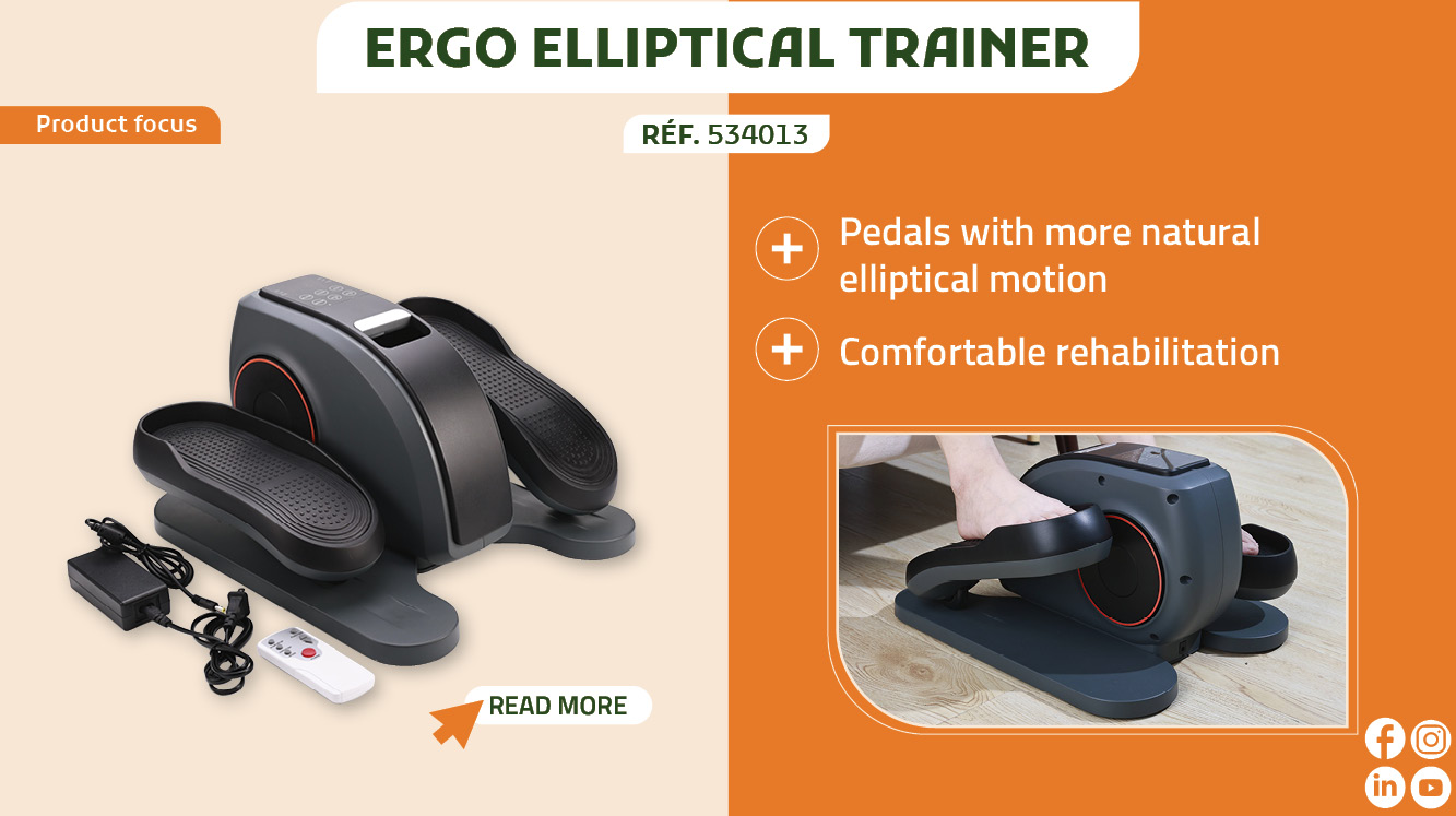 Discover our ERGO ELLIPTICAL TRAINER