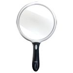 Loupe éclairante Supra avec manche ergonomique et lentille large de 13 cm.