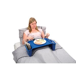 Plateau de lit avec rangements latéraux