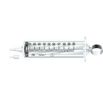 3-piece syringes Large volume peak