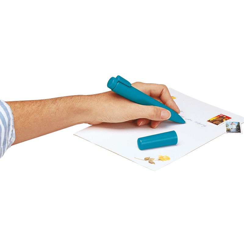 Poignée De Stylo Lestée En Silicone - Aide à L'écriture Pour Enfants Et Seniors - Améliore La Tenue Du Crayon