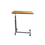 Table de lit Simplex Lift, vue de profil montrant le vérin de réglage - réf. 823121